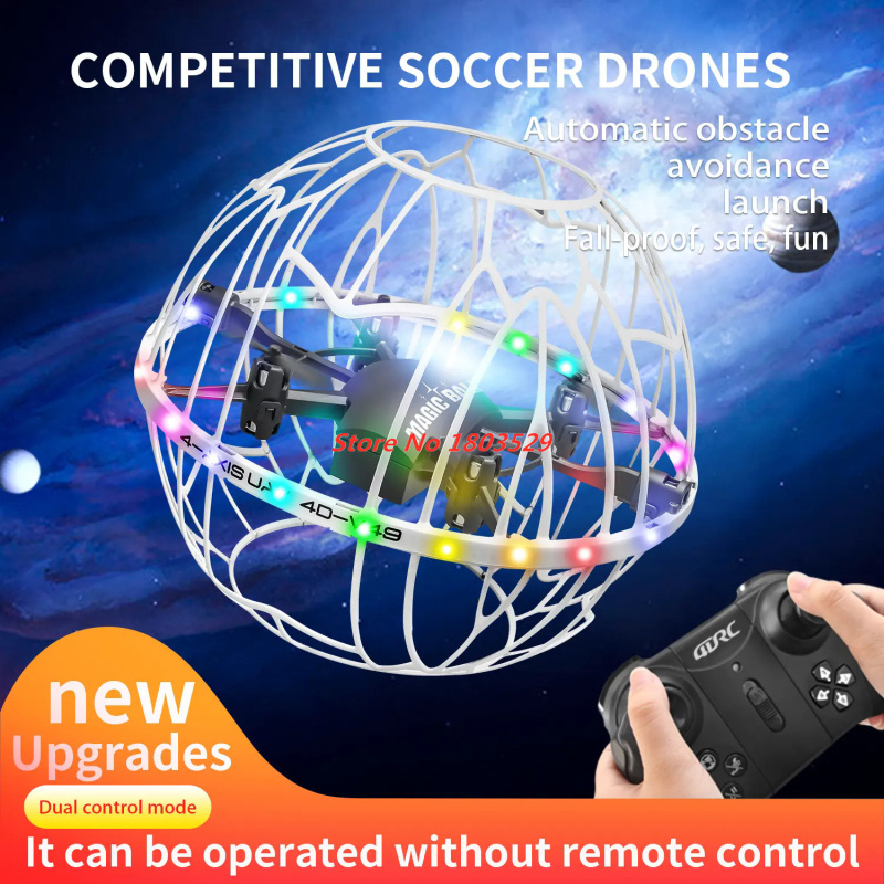 Rc Helicopter Gas - Dron RC con Protección Total, Estilo