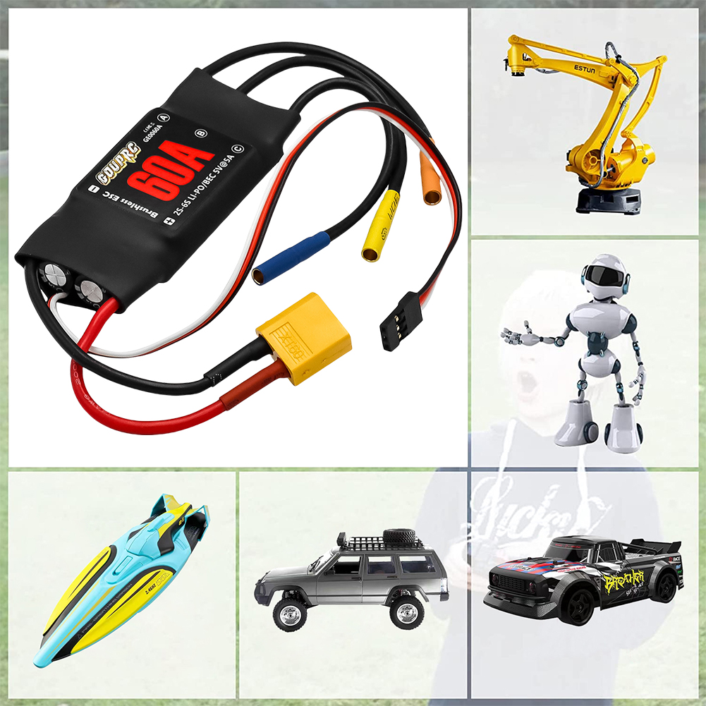 Controlador Electrónico de Vel - Rc Helicopter Electric reseña y precio