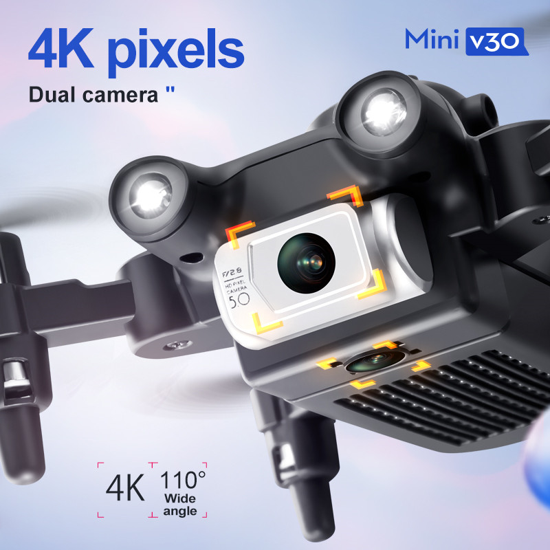 Mini Dron V30 WiFi FPV con cám - Rc Helicopter Electric reseña y precio