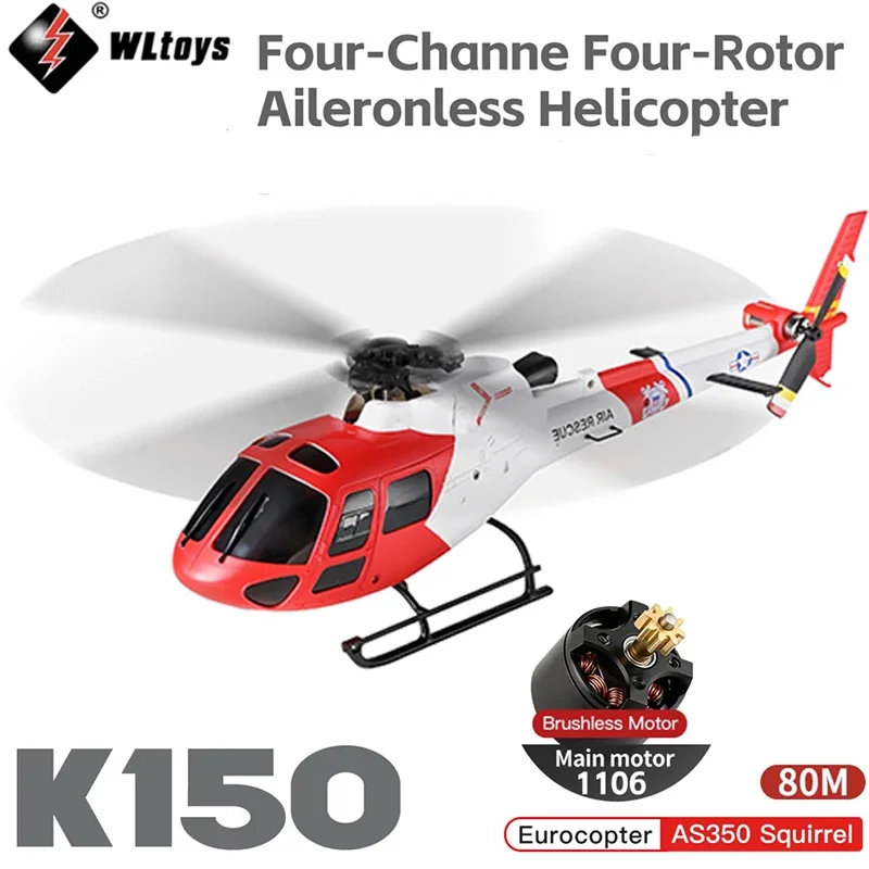 Helicóptero RC WLtoys 4CH K150 - Rc Helicopter Gas reseña y precio