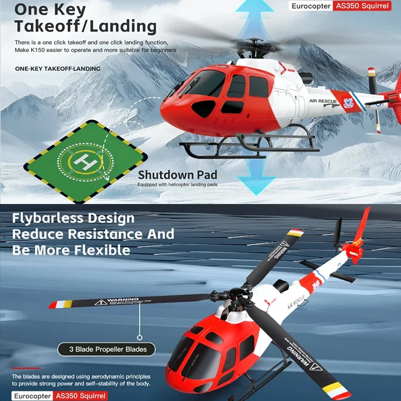 Helicóptero RC WLtoys 4CH K150 - Rc Helicopter Gas reseña y precio