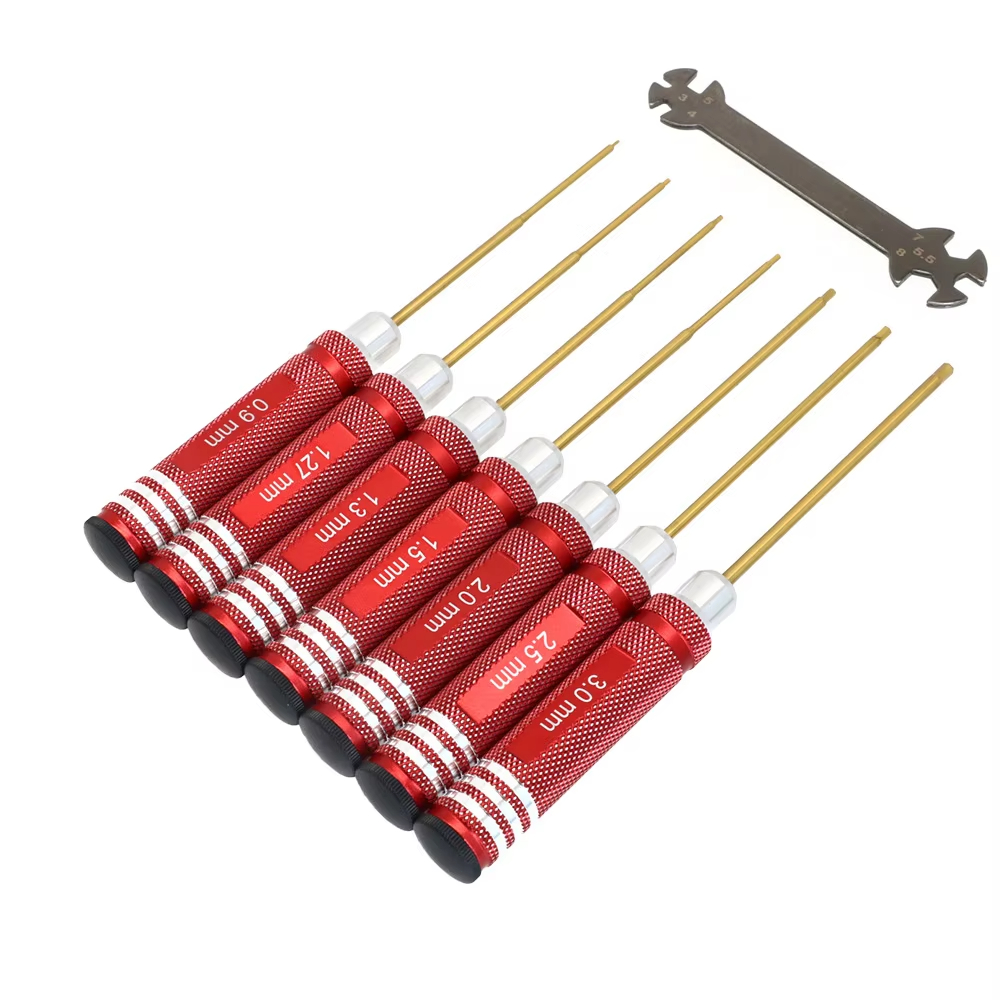 Juego de 7 destornilladores he - Rc Helicopter Tool Kit reseña y precio
