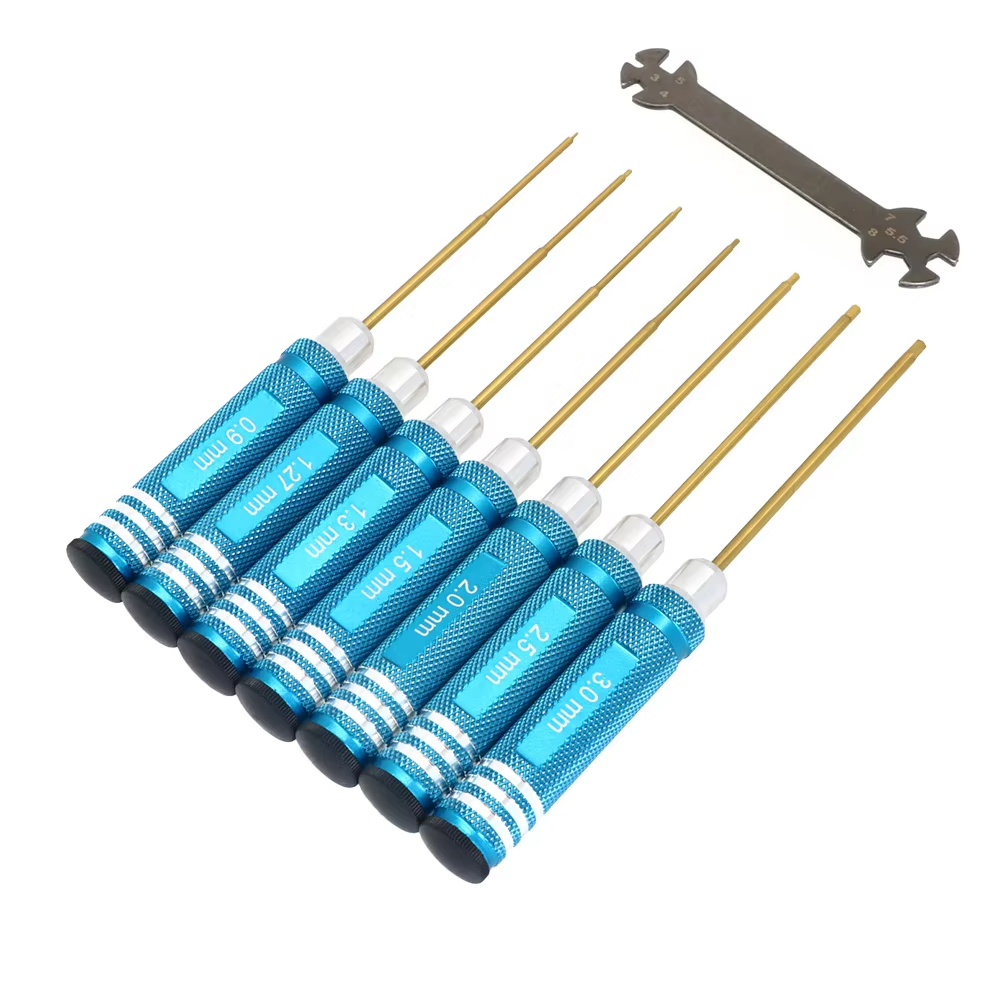 Juego de 7 destornilladores he - Rc Helicopter Tool Kit reseña y precio