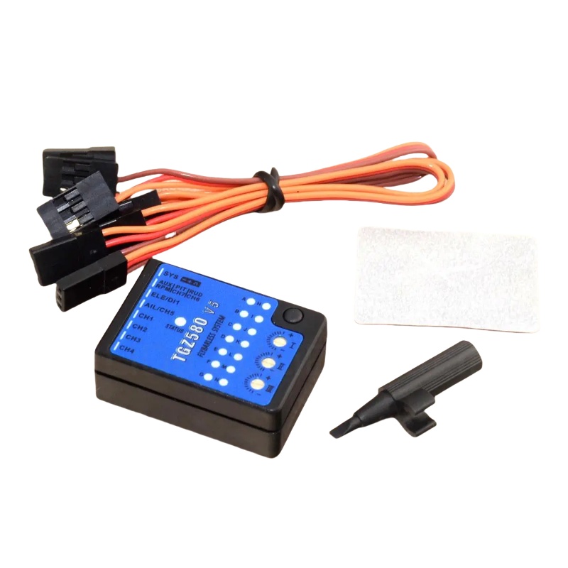GZ580 V5 giroscopio Flybarless - Rc Helicopter Nitro reseña y precio