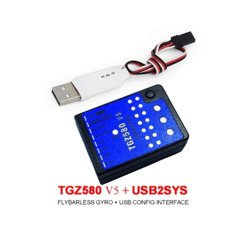 GZ580 V5 giroscopio Flybarless - Rc Helicopter Nitro reseña y precio