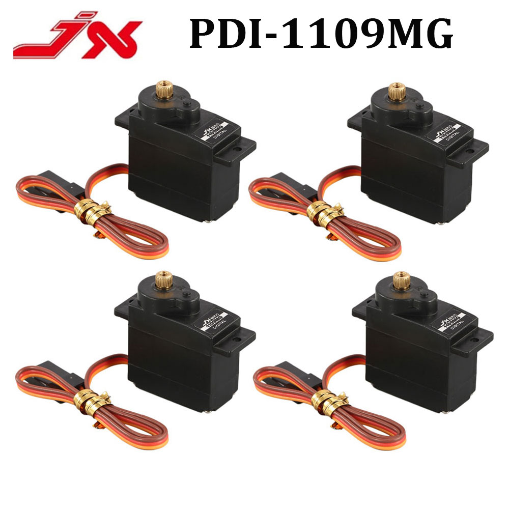 1/2/4 PCS JX Servo PDI-1109MG  - Rc Helicopter Motor reseña y precio