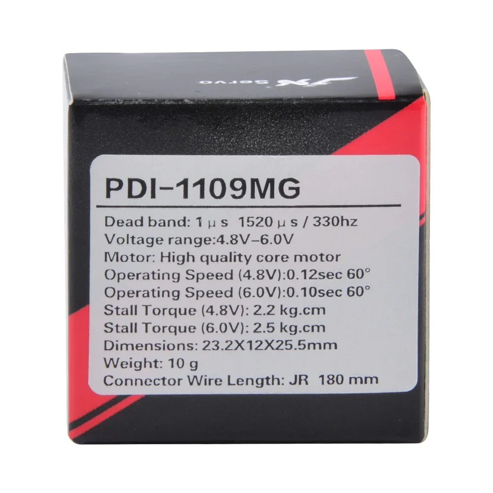 1/2/4 PCS JX Servo PDI-1109MG  - Rc Helicopter Motor reseña y precio