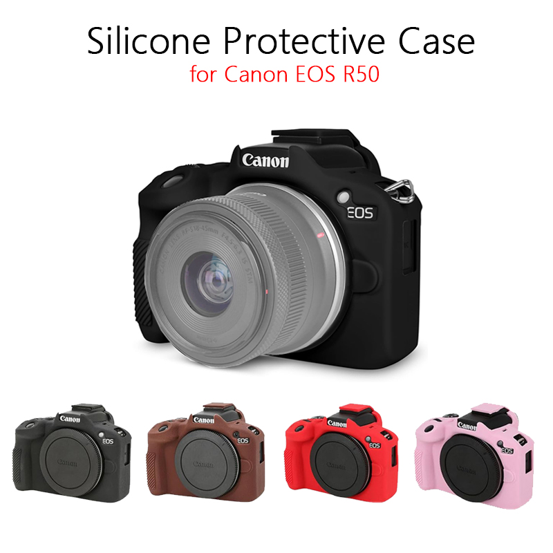 Funda Protectora de Silicona p - Canon Camera Eos R50 reseña y precio