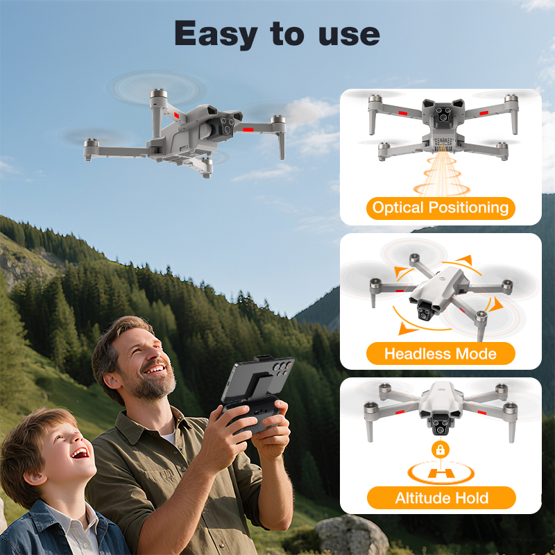 NUEVO Dron L017 Pro con Motor  - Rc Helicopter Electric reseña y precio
